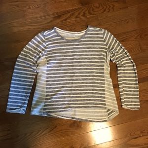 Kerenhart long sleeve striped blouse